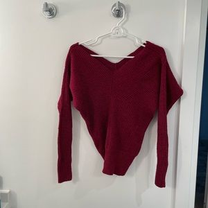 Club Monaco off the shoulder sweater